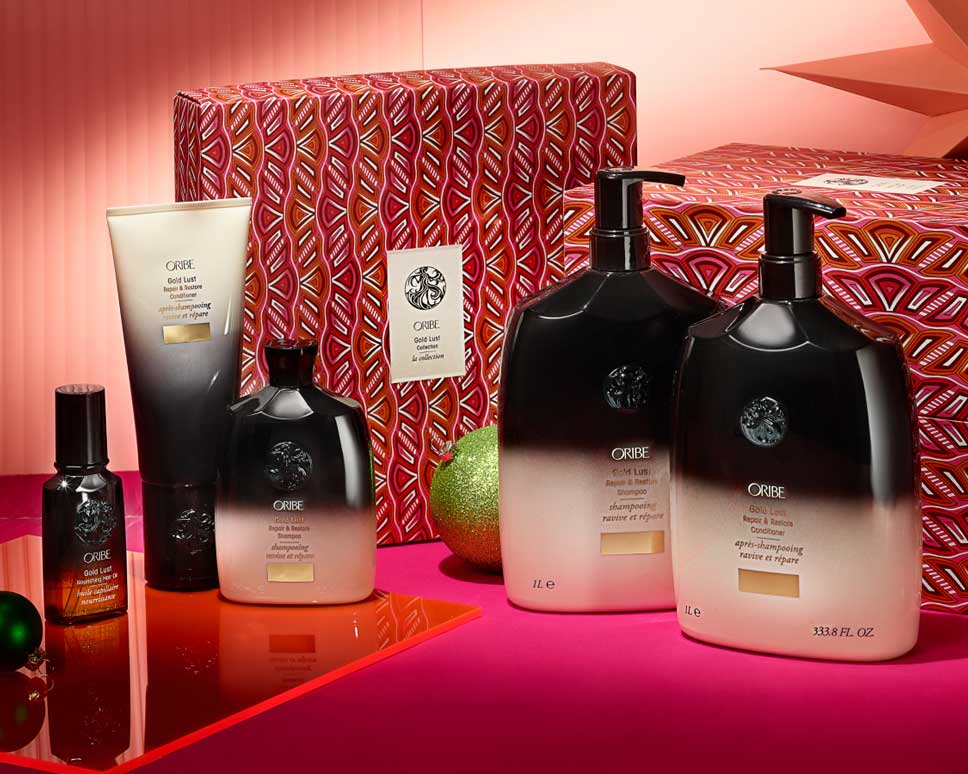 Oribe’s Gold Lust Festive Edits